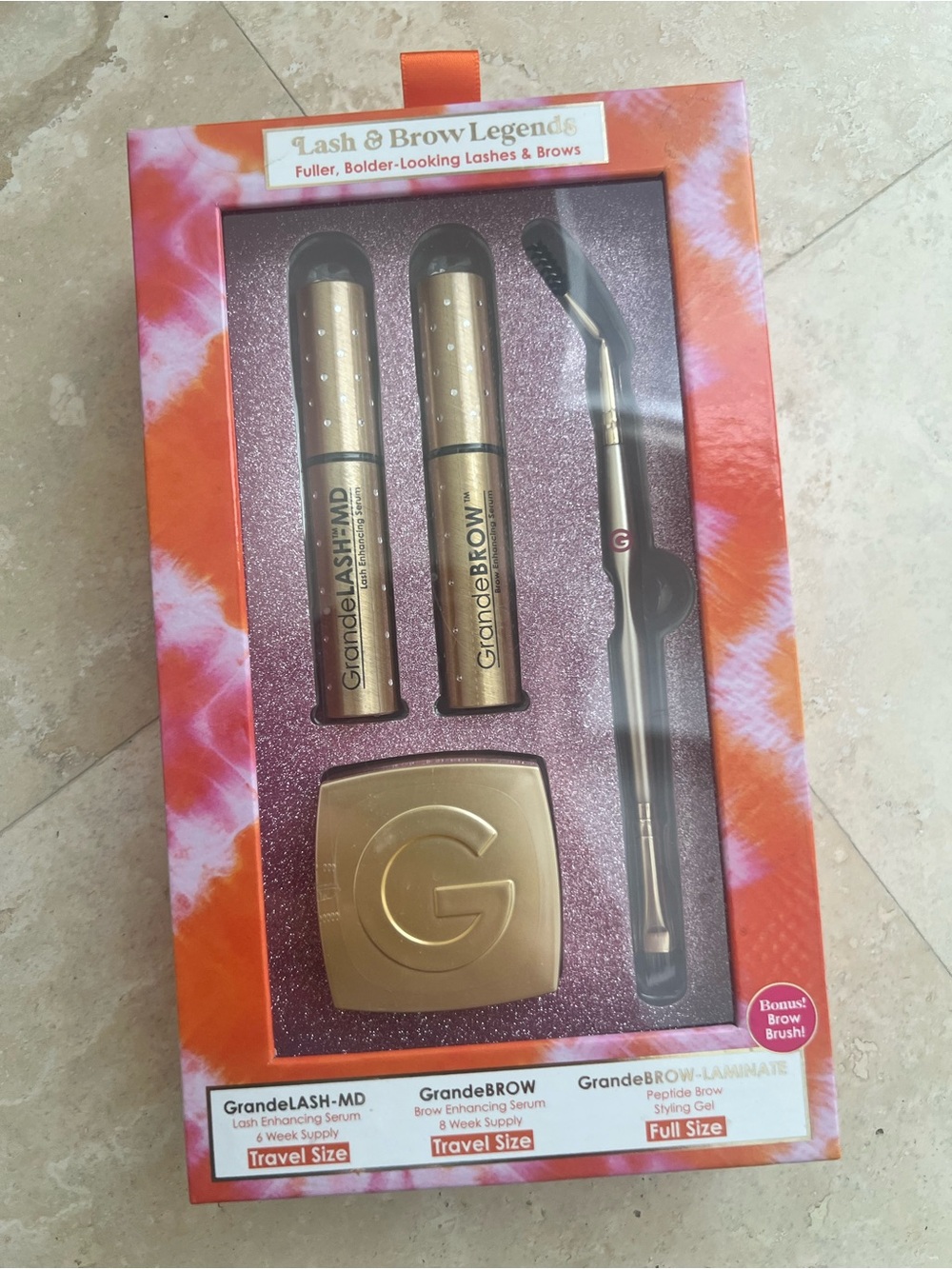 Grande Cosmetics Lash & Brows Legends Set NIB - Picture 2 of 4